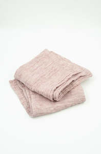 Leggera Pink Clay Washcloths - Set of Two