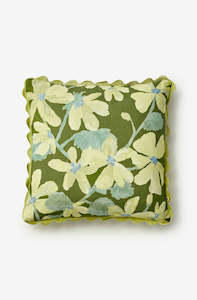 Violet Khaki Cushion