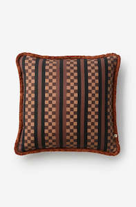 Bonnie And Neil: Marco Tile Chocolate Cushion