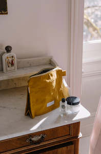 Toiletry Bag Tapered - Saffron Yellow