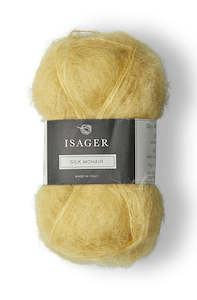 Yarn: silk mohair pale ochre 59