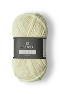 12ply Bulky: Alpaca 3 Natural White 0