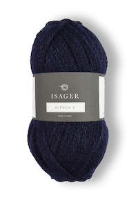12ply Bulky: Alpaca 3 Indigo 100
