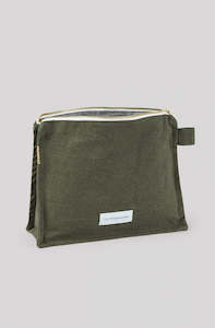 Toiletry Bag Tapered - Caper Green