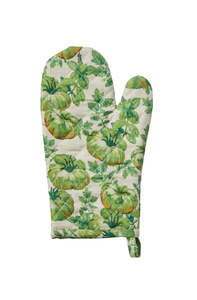 Bonnie And Neil: Heirloom Green Oven Mitts Set of 2