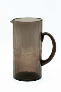 Serveware And Trays: Glass Jug - Bronze