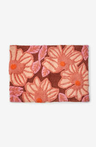 Bonnie And Neil: Azalea Pink Bath Mat