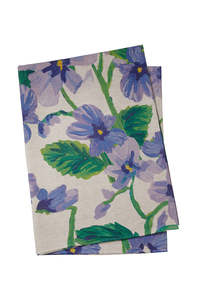 Bonnie And Neil: Lilas Blue Tablecloth