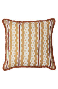 Bonnie And Neil: Bauhaus Tan Cushion