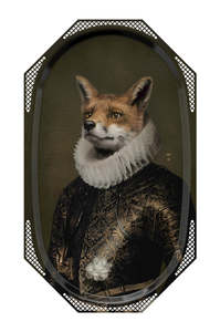 Mural Trays: Le Renard Tray