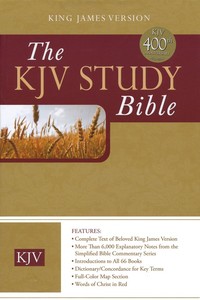 Products: The KJV Study Bible Burgundy Bonded Leather