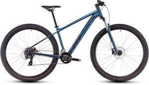 Hardtail Mountain Bikes: Cube Aim ONE starlingblur'n'sapphire 2025