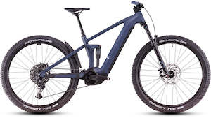 Electric Mountain Bikes: Cube Stereo Hybrid One44 Pro Inkgrey'n'black 2025
