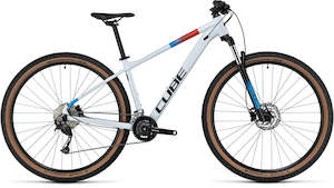 Hardtail Mountain Bikes: Aim SLX white'n'blue'n'red