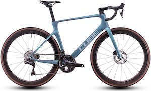 Road Bikes: Cube Agree C:62 Pro polarlight'n'aquagreen