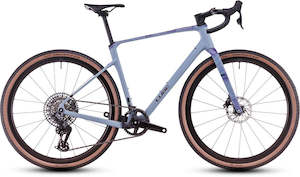 Gravel Bikes: Cube Nuroad C:62 EX Pidgeonblue'n'art