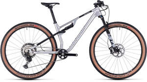 Full Suspension Enduro Mountain Bikes: CUBE AMS ZERO99 C:68X Race 29 Silver'N'Black