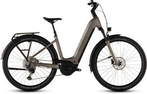 Easy Entry Step Thru Electric Bikes: Cube Nuride Hybrid Pro 600 flashstone´n´chrome Easy Entry 2026