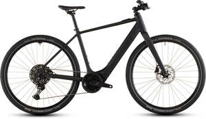 Electric Commuter Bikes: Cube Editor Hybrid Pro 400X coal´n´prism 2026