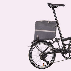 Brompton Assessories: Brompton Borough Roller Rack Bag - Dark Grey