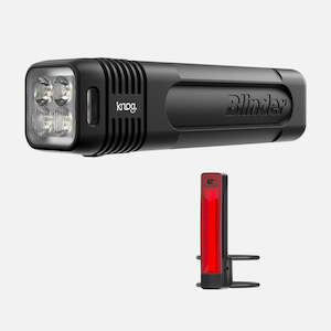 Lights: Knog Lightset, Blinder 600 + Plus Rear