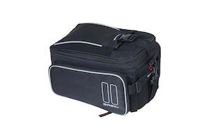 Touring Bags Panniers: BASIL SPORT DESIGN TRUNKBAG, MIK TOPCASE FOR LUG.CARRIER,7-15L, BLACK