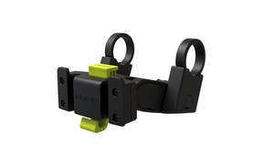 Racks 1: Basil KF Handlebar Holder – Black (for KF baskets & handlebar bags)