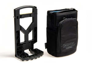 Brompton Assessories: Brompton Electric Small Bag – Black/Grey