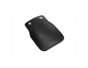 Benno Leather Mud Flap Black w/ Emboss