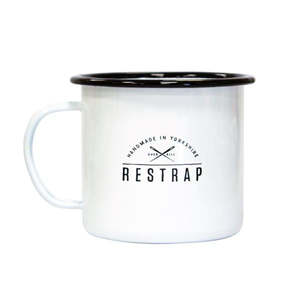 Restrap: Restrap Enamel 20oz Mug