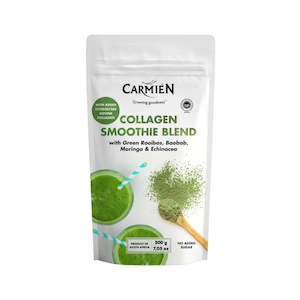 Carmién Green Rooibos Smoothie Blend with Collagen (200g)