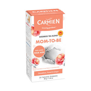 Carmién Mom-to-Be with Folic Acid Rooibos Tea (20 Teabags)