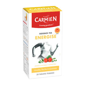 Carmién Wellness Detox Range Energise with Guarana Rooibos Tea (20 Teabags)
