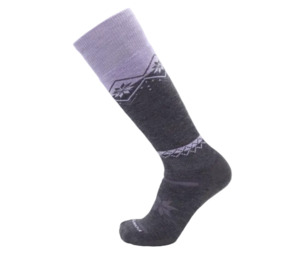 POINT6 - Snowflake Block Medium OTC Ski Socks