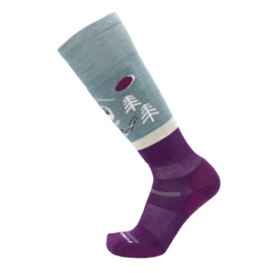 Socks: POINT6 - Merino Moose Tracks Light OTC Socks