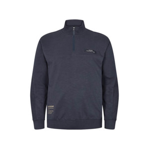 NORTH 56 - Quarter Zip Sweatshirt Navy - Designed for big men Exclusively at Beg&hellip;