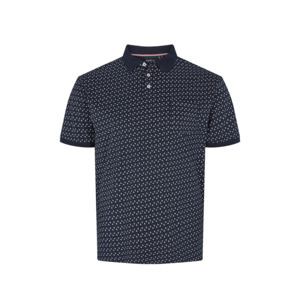 Products: North 56 Diamond Print Polo Navy