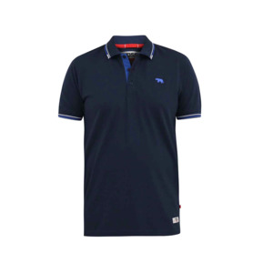 D555 - Pique polo with Collar Tipping Polo Navy - D555 - Affordable European Fas&hellip;