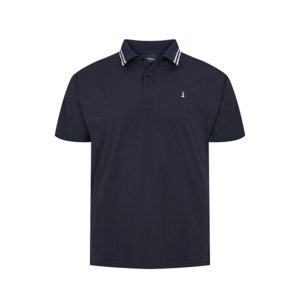 Products: NORTH 56 - Cool Effect Plain Polo with Collar Trim - Designed for big men Exclusively at Beggs Wairau - North 56 S23