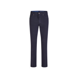 Products: Club of Comfort - Henry 5 Pocket Stretch cotton trouser Navy - Club of Comfort is designed in Germany for big men and is available at Beggs Wairau - Club of Comfort