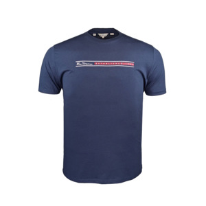 Products: BEN SHERMAN - Core Stripe Tee - This iconic brand is available for big men at Beggs Wairau and online - Ben Sherman W25