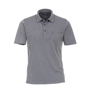 Products: Casa Moda Mix Marle Weave Fashion Polo With Pocket - Beggs Wairau - Casa Moda is one of Europes best brands for big men offering classic and fashion styles in quality fabrics - Casa Moda