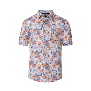 Casa Moda multi floral Short Sleeve Shirt
