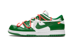 Nike: Nike Dunk Low Off-White Pine Green