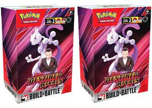 Pokemon Destined Rivals Build & Battle Box 2x Lot 2025 Pokémon Scarlet & Violet