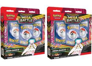 Whats New: Pokemon Mega Diancie ex Metal Battle Deck 2x Lot 2025 Pokémon Mega Evolution