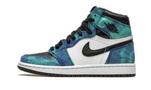 Jordans: Jordan 1 Retro High Tie Dye (Women's)