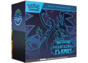 Womens: Pokemon Phantasmal Flames Elite Trainer Box 2025 Pokémon Mega Evolution