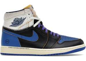 Jordans: Jordan 1 Retro High OG SP Fragment x Union LA Sport Royal
