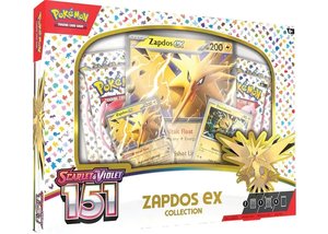 Whats New: 2023 Pokèmon Scarlet & Violet 151 Zapdos ex Box